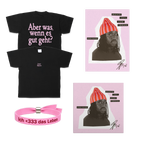 Jonny Mahoro Nichts ist für immer CD+Shirt Bundle Black