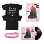 Jonny Mahoro Nichts ist für immer Vinyl+Shirt Bundle Black