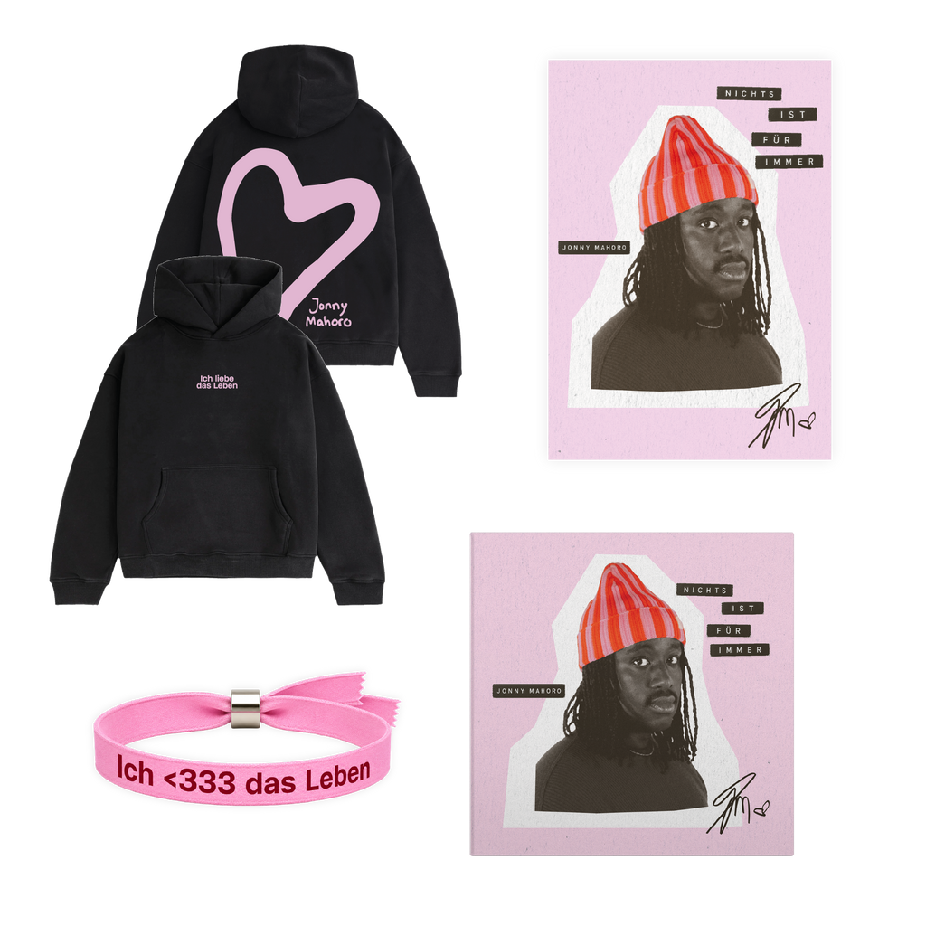 Jonny Mahoro Nichts ist für immer CD+Hoodie Bundle