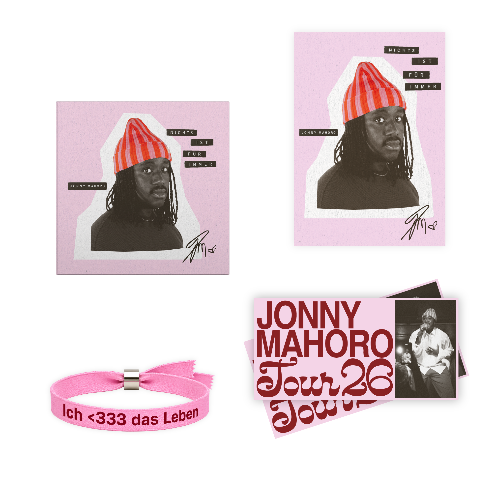 Jonny Mahoro Nichts ist für immer CD+Ticket Bundle