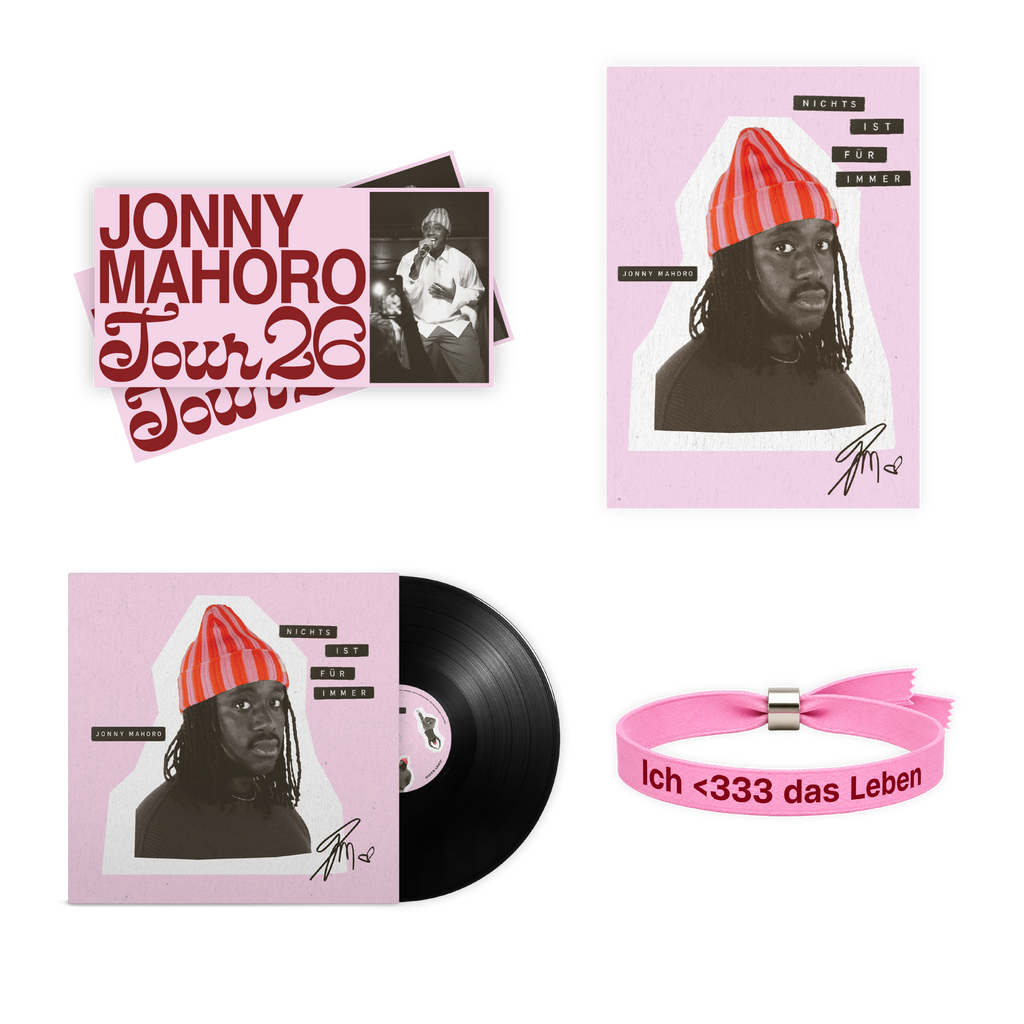 Jonny Mahoro Nichts ist für immer Vinyl+Ticket Bundle