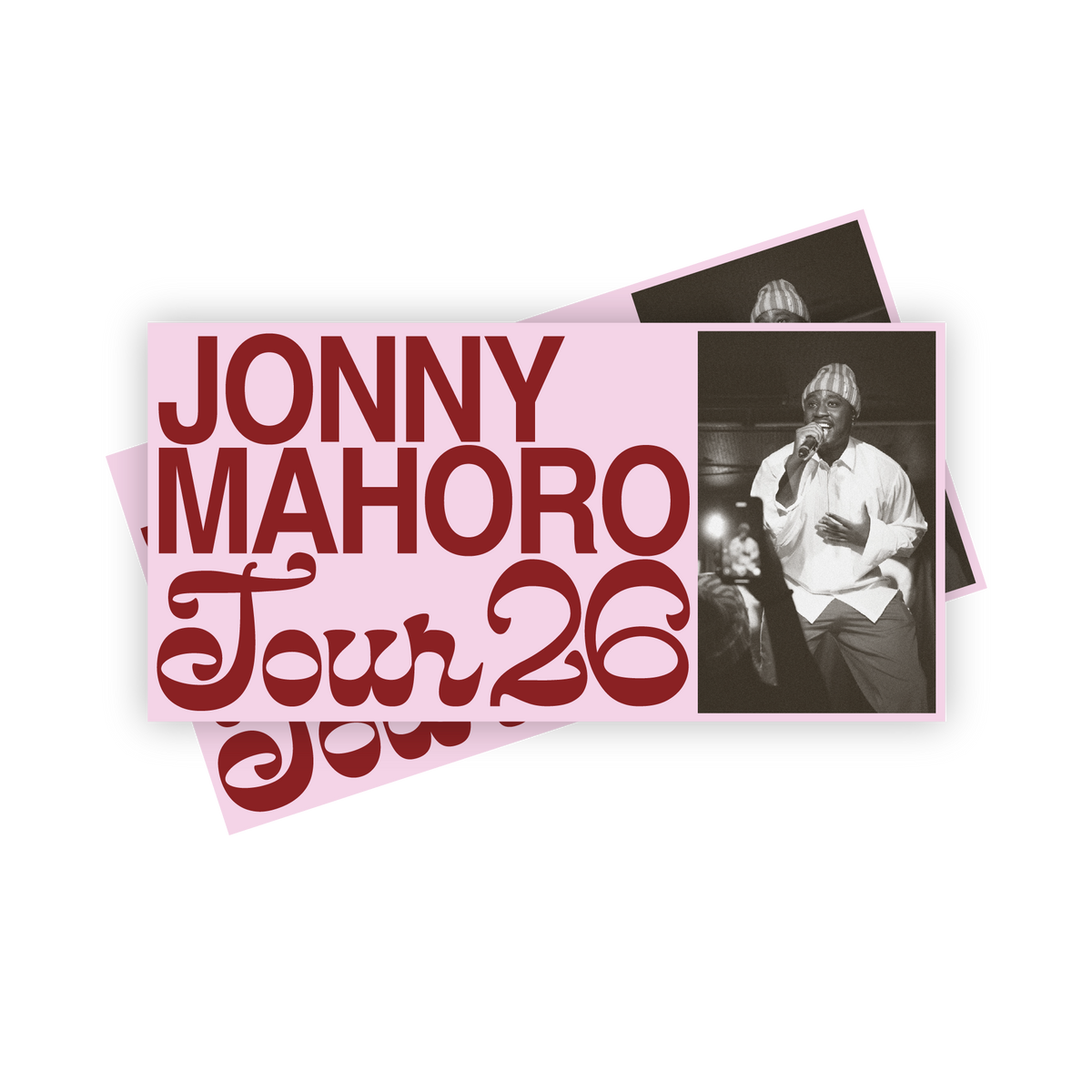Jonny Mahoro Nichts ist für immer CD+Ticket Bundle