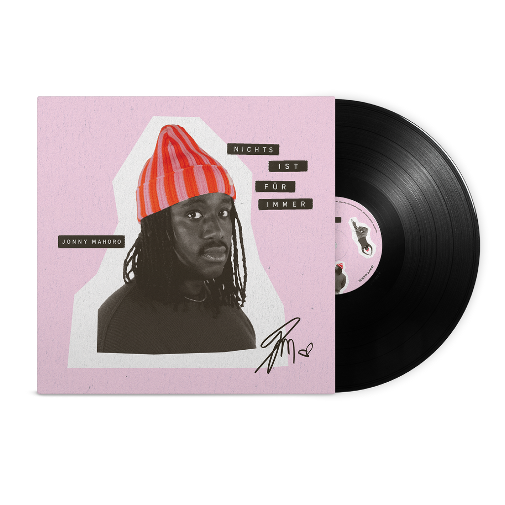 Jonny Mahoro Nichts ist für immer Vinyl+Shirt Bundle Black
